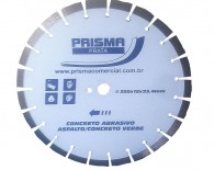 Disco Diamantado Segmentado 350mm PRATA Prisma