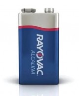 Bateria 9V ALCALINA Rayovac/Energizer/Philips