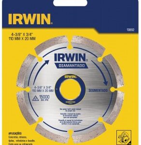 Disco Diamantado Segmentado 110x20mm - Irwin