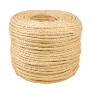Corda de Sisal 8mm 3 Pernas