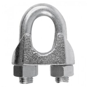 Clips Cabo Aço 3/8" (9,50mm) Linha Leve